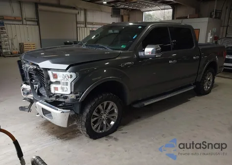 2015 Ford F-150 Lariat из США, поврежденный, VIN 1FTEW1EF0FKE00967